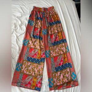 FREE PEOPLE high waisted flared pants